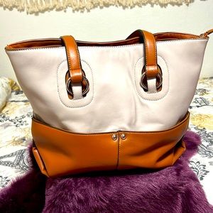 Beautiful colors big tote purse